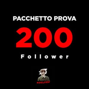 Prova - 200 Follower